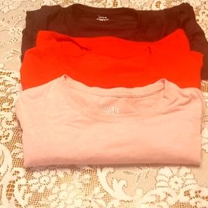 Three women's t-shirts bundle